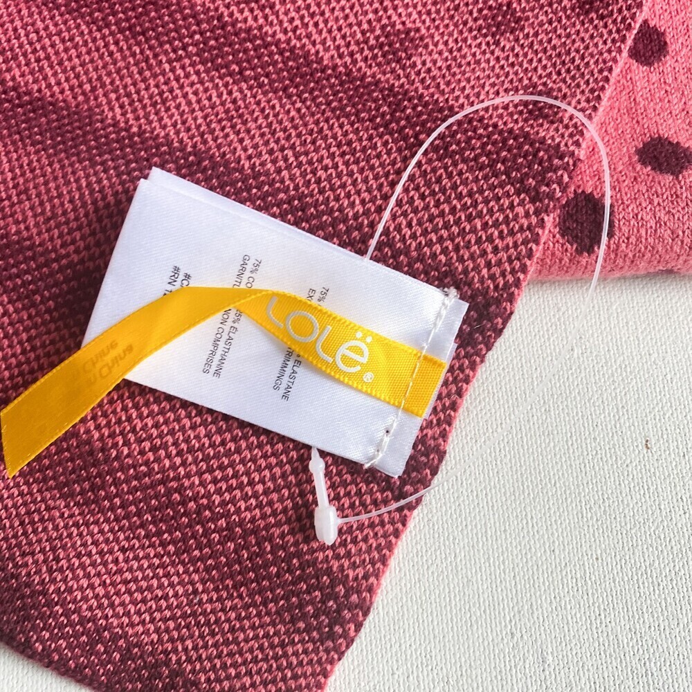 Brand NEW Lole Polka Dot Pink Scarf - Picture 4 of 7